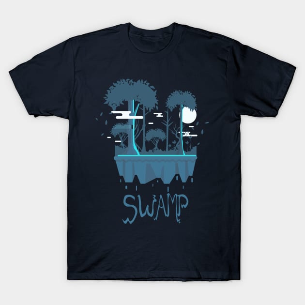 Swamp T-Shirt by Original_Badman